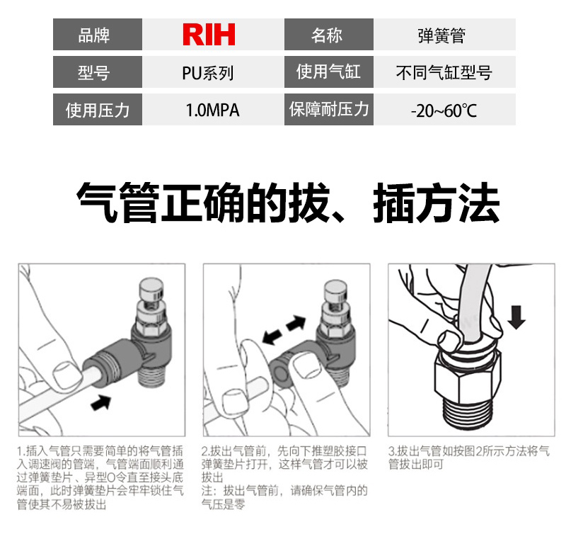 PU弹簧管